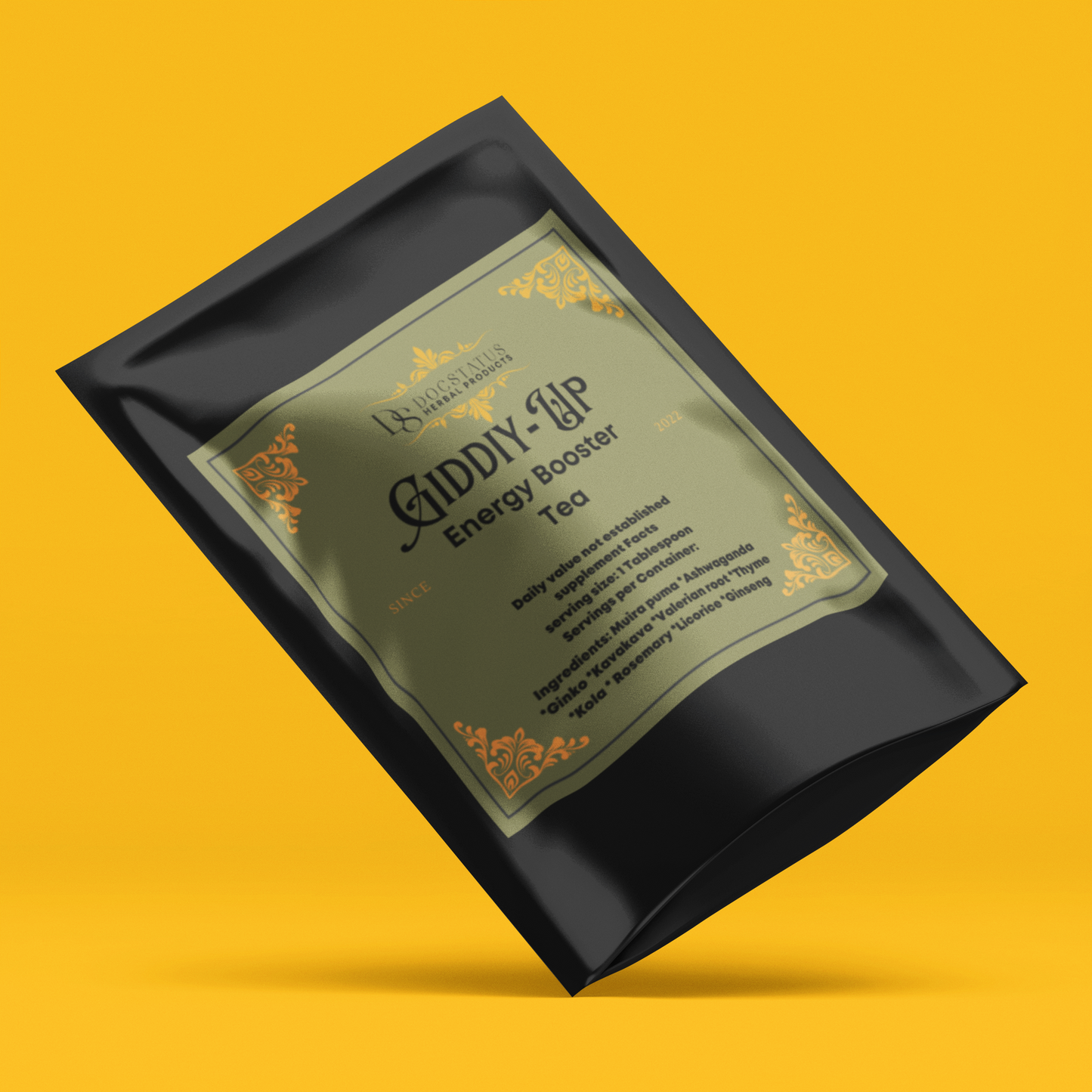 Giddy Up Energy Booster tea.