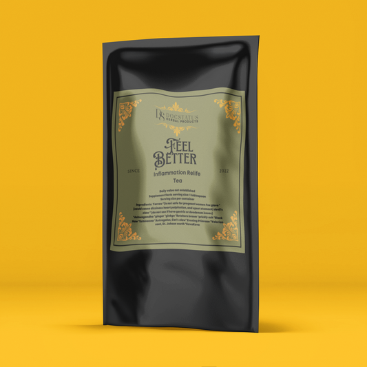 Feel Better inflammation relief tea.